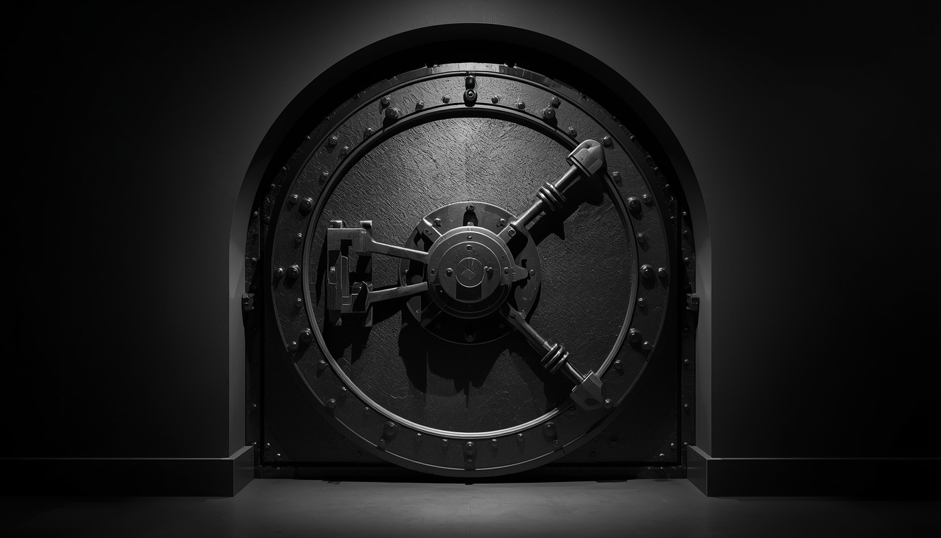 Bitcoin vault structure